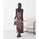 クラッシュベロアシャーリングワンピース | earth music&ecology | 詳細画像10