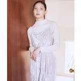 クラッシュベロアシャーリングワンピース | earth music&ecology | 詳細画像4