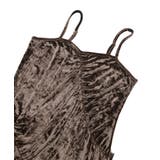 クラッシュベロアシャーリングワンピース | earth music&ecology | 詳細画像20