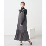 アソートサテンキャミワンピース | earth music&ecology | 詳細画像10