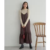 アソートサテンキャミワンピース | earth music&ecology | 詳細画像4