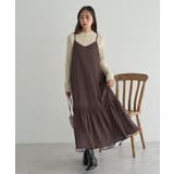 アソートサテンキャミワンピース | earth music&ecology | 詳細画像5