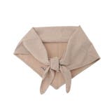 三角ニットストール | earth music&ecology | 詳細画像3