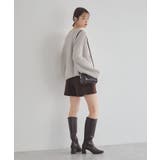 オフショルフェザーニットプルオーバー | earth music&ecology  | 詳細画像8 