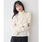 フラワーモチーフニットベスト | earth music&ecology  | 詳細画像3 