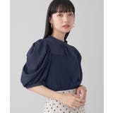 ネイビー | リブドッキングプルオーバー | earth music&ecology