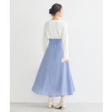 シアーチェックスカート | earth music&ecology | 詳細画像14