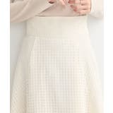 シアーチェックスカート | earth music&ecology | 詳細画像15