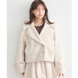 シャギーショートコート | earth music&ecology | 詳細画像23