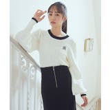 配色バックリボンプルオーバー | earth music&ecology | 詳細画像2