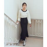 配色バックリボンプルオーバー | earth music&ecology | 詳細画像6