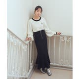 配色バックリボンプルオーバー | earth music&ecology | 詳細画像7