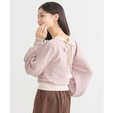 配色バックリボンプルオーバー | earth music&ecology | 詳細画像15