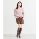 配色バックリボンプルオーバー | earth music&ecology | 詳細画像17