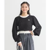 配色バックリボンプルオーバー | earth music&ecology | 詳細画像20