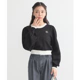 配色バックリボンプルオーバー | earth music&ecology | 詳細画像21