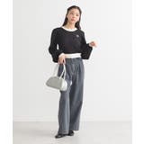 配色バックリボンプルオーバー | earth music&ecology | 詳細画像25