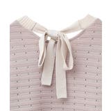 配色バックリボンプルオーバー | earth music&ecology | 詳細画像30