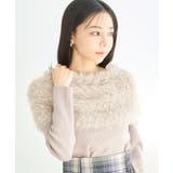 SET2点ケープ+リブニットプルオーバー | earth music&ecology  | 詳細画像35 