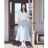 バックレースアップスカート | earth music&ecology | 詳細画像15