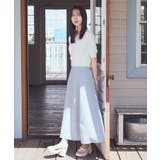 バックレースアップスカート | earth music&ecology | 詳細画像16