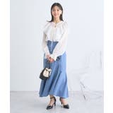 シアーラッフルショートボレロ | earth music&ecology  | 詳細画像11