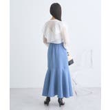 シアーラッフルショートボレロ | earth music&ecology  | 詳細画像13