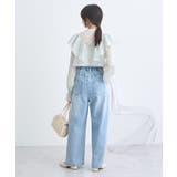 シアーラッフルショートボレロ | earth music&ecology  | 詳細画像6