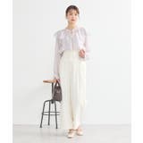 シアーラッフルショートボレロ | earth music&ecology  | 詳細画像18