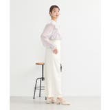 シアーラッフルショートボレロ | earth music&ecology  | 詳細画像20