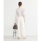 シアーラッフルショートボレロ | earth music&ecology  | 詳細画像21