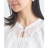 シアーラッフルショートボレロ | earth music&ecology  | 詳細画像22