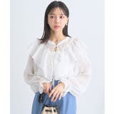 アイボリー | シアーラッフルショートボレロ | earth music&ecology