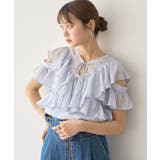 2WAYフリルブラウス | earth music&ecology  | 詳細画像1 