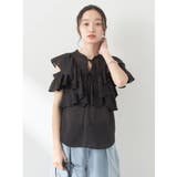 2WAYフリルブラウス | earth music&ecology  | 詳細画像14 