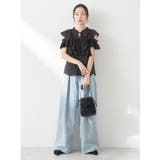 2WAYフリルブラウス | earth music&ecology  | 詳細画像15 