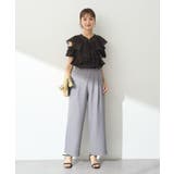 2WAYフリルブラウス | earth music&ecology  | 詳細画像9 