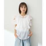 2WAYフリルブラウス | earth music&ecology  | 詳細画像25 