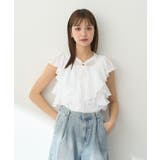 2WAYフリルブラウス | earth music&ecology  | 詳細画像26 