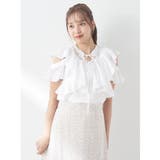 2WAYフリルブラウス | earth music&ecology  | 詳細画像30 