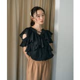 2WAYフリルブラウス | earth music&ecology  | 詳細画像44 