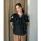 2WAYフリルブラウス | earth music&ecology  | 詳細画像46 