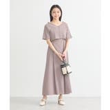 SET2点ギャザーカットカーデ+キャミワンピース | earth music&ecology | 詳細画像21