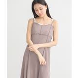 SET2点ギャザーカットカーデ+キャミワンピース | earth music&ecology | 詳細画像27