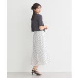 花柄シアーポップコーンキャミワンピース | earth music&ecology  | 詳細画像10 