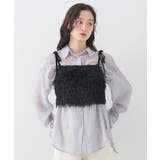 ラメミックスフェザービスチェ | earth music&ecology  | 詳細画像11 