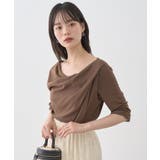 ドレープデザインカットソー | earth music&ecology | 詳細画像18