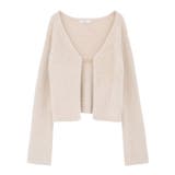 SET2点チャーム付きシャギーニット＋インナー | earth music&ecology  | 詳細画像40 