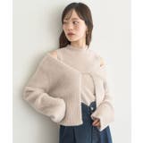 SET2点チャーム付きシャギーニット＋インナー | earth music&ecology  | 詳細画像19 