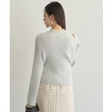 SET2点チャーム付きシャギーニット＋インナー | earth music&ecology  | 詳細画像27 